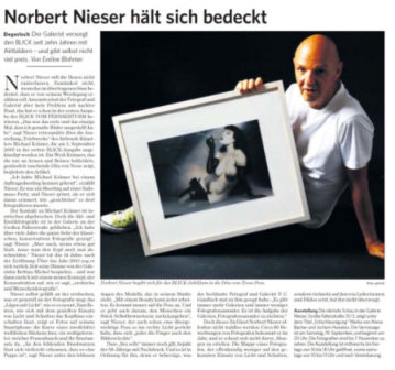 Norbert Nieser hälst sich bedeckt